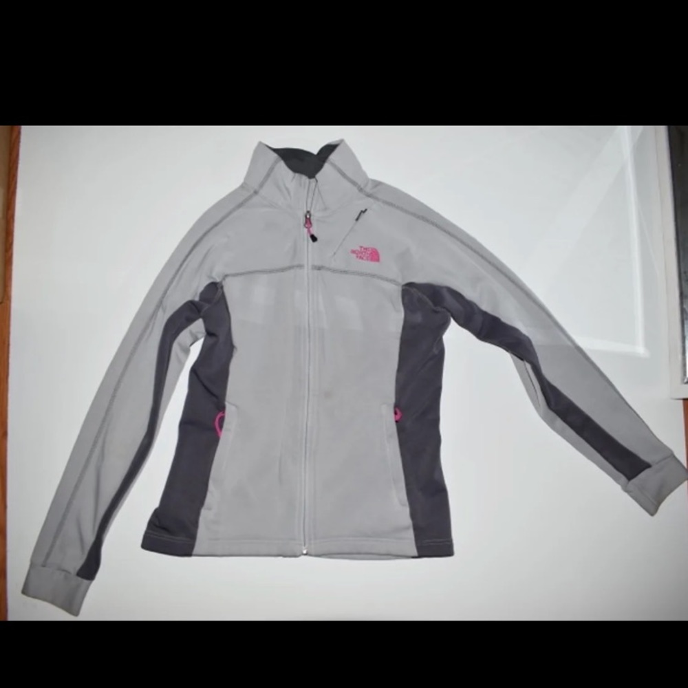The North Face Zip Up Gray Jacket